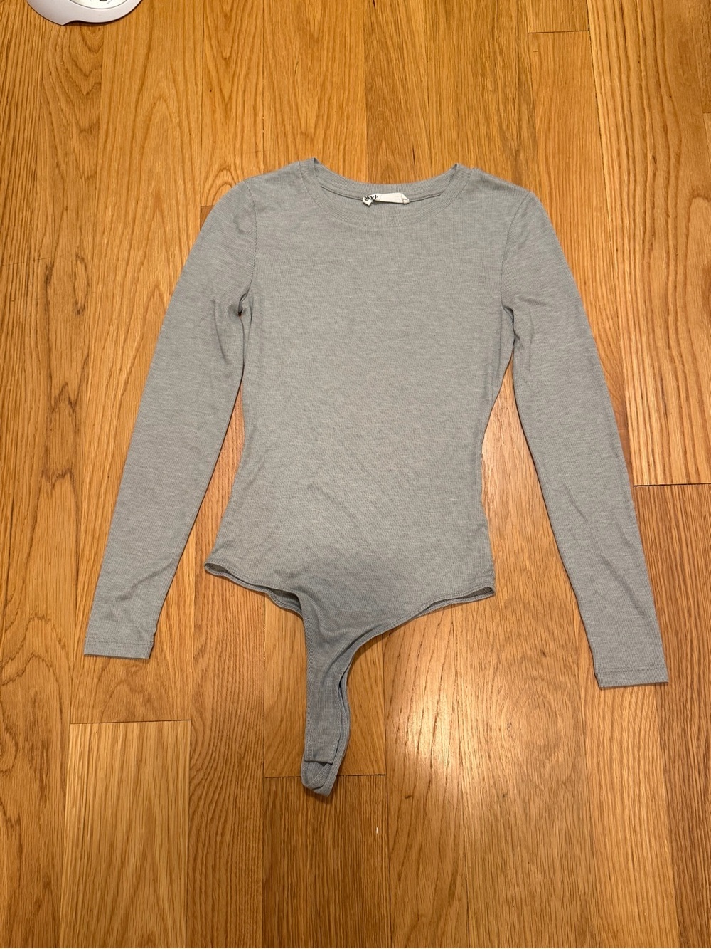 Long-Sleeve Grey Kids One-Piece Bodysuit